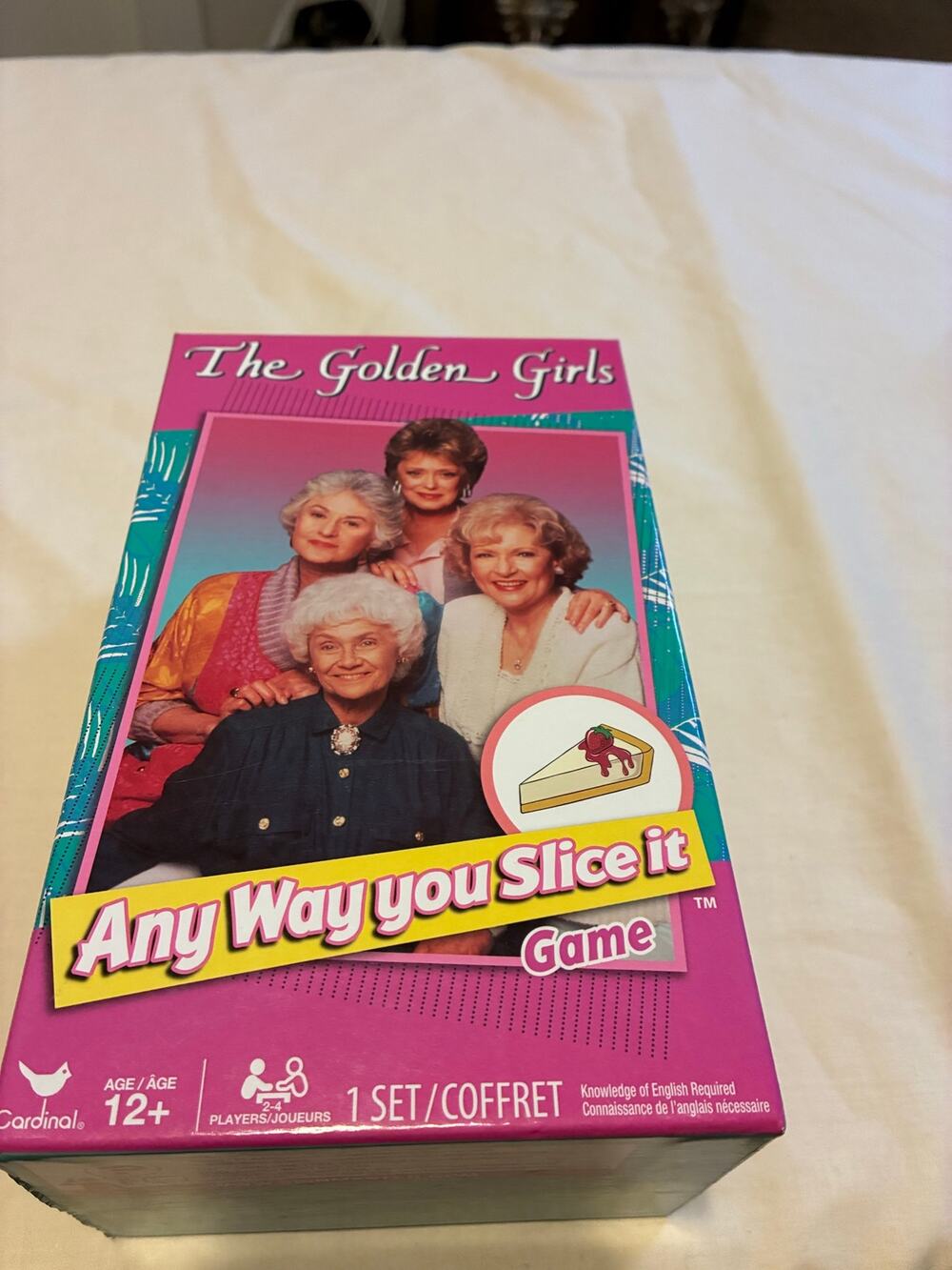 The Golden Girls Any Way You Slice It Trivia Board Game Cardinal Complete